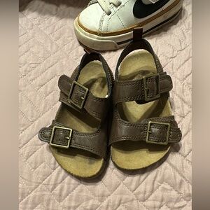 Brown Kids Sandals